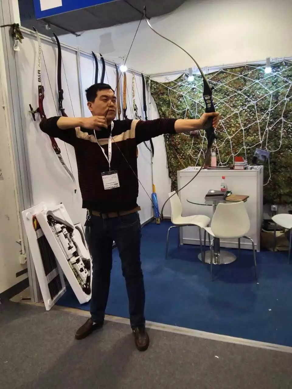 军兴弓箭参展第十二届亚洲运动用品与时尚展